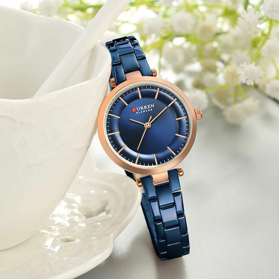 Couples Stainless Steel Watch