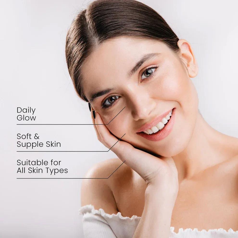 Radiant Glow Anti-Dullness Face Cream - Brightening & Exfoliating Skincare