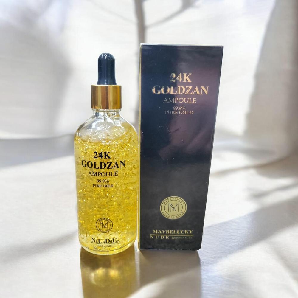 24K Gold Brightening Serum - Anti-Aging Face Serum for Dark Spots, Acne Marks & Glowing Skin