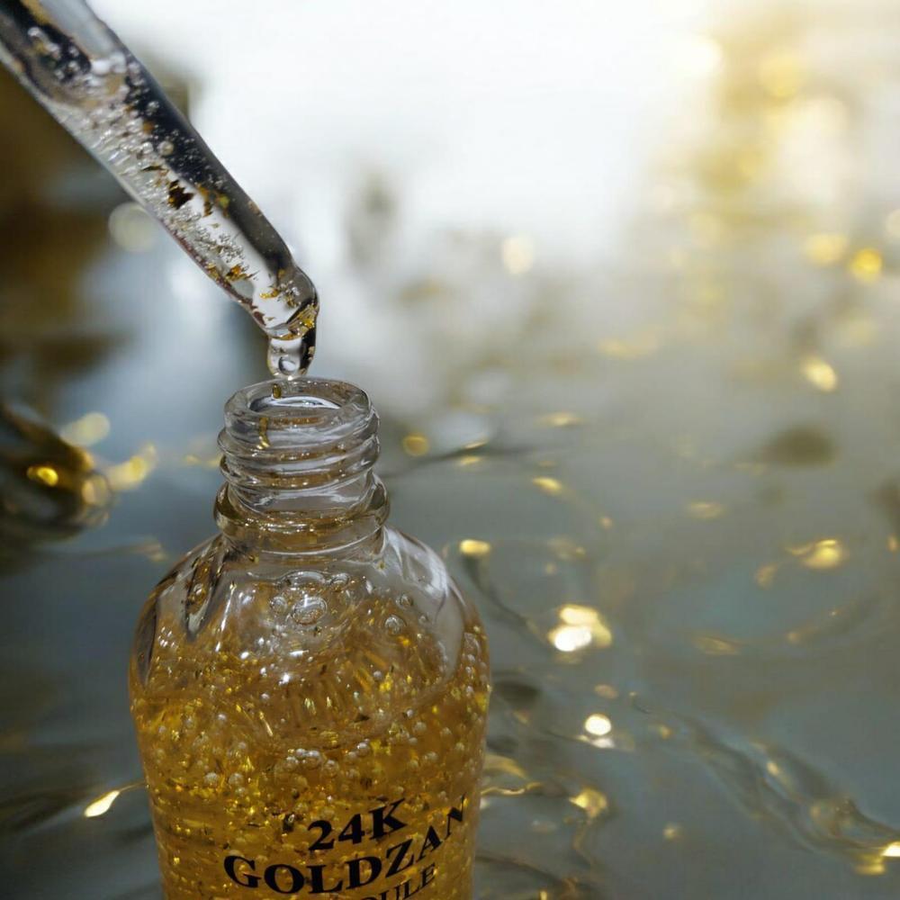 24K Gold Brightening Serum - Anti-Aging Face Serum for Dark Spots, Acne Marks & Glowing Skin
