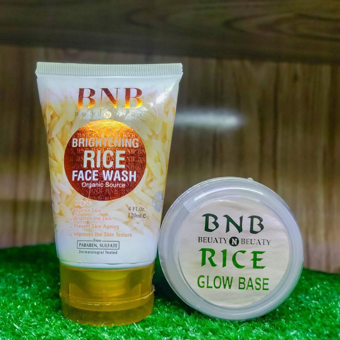 The Ultimate Glow Duo | Rice Face Wash & Luminous Primer Set