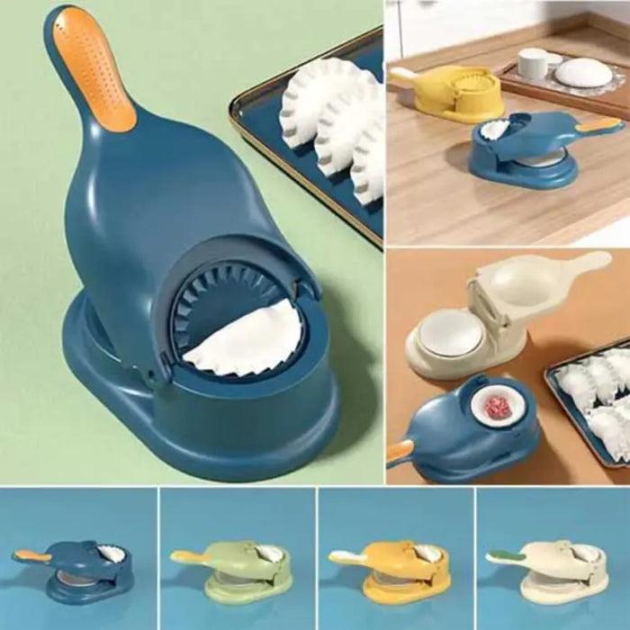 2-in-1 Dumpling Mould and Dough Cutter | Kitchen Pastry Tool