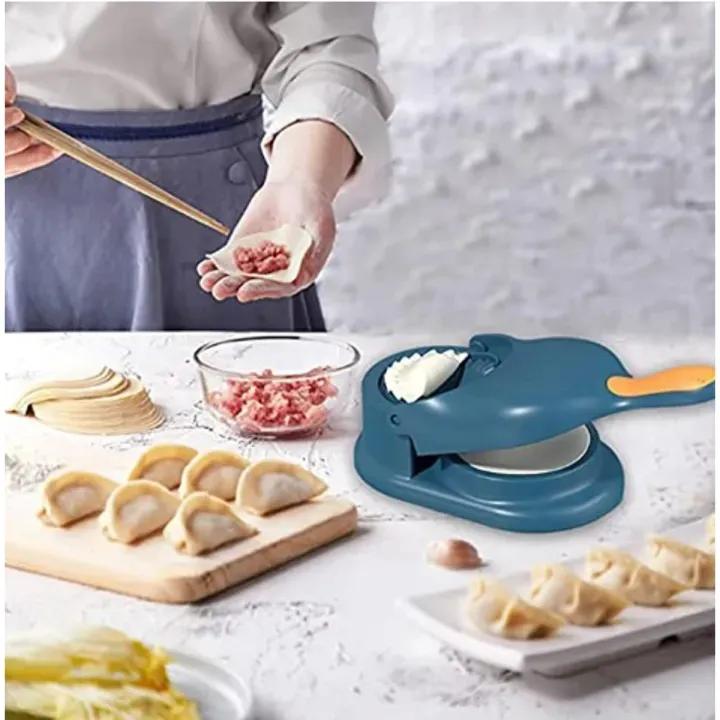 2-in-1 Dumpling Mould and Dough Cutter | Kitchen Pastry Tool
