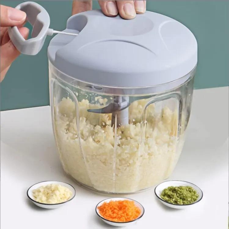 900ml Manual Pull Chopper | For Vegetables, Nuts, and Salads