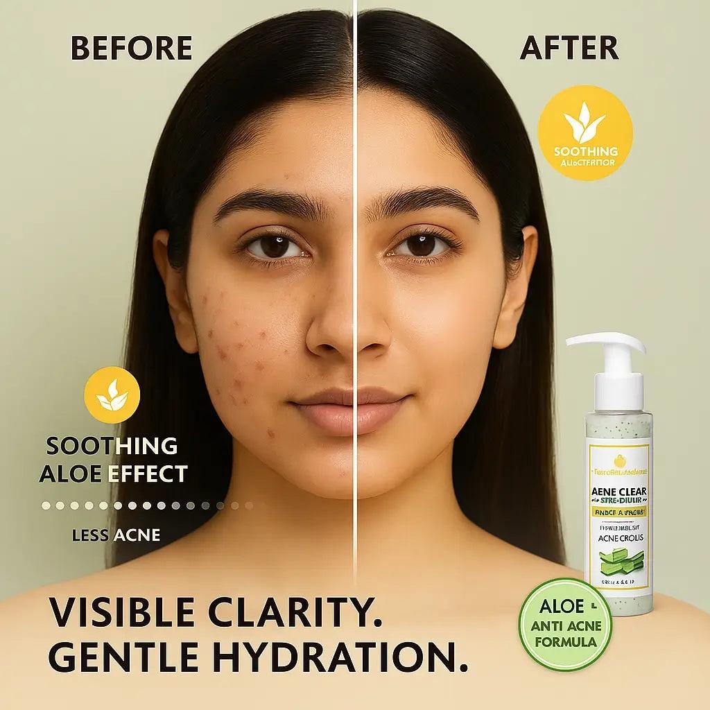 Acne Clear Hydrating Face Wash | Gentle Cleanser for Blemish-Prone Skin