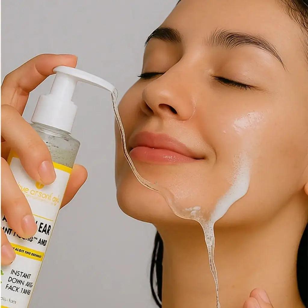 Acne Clear Hydrating Face Wash | Gentle Cleanser for Blemish-Prone Skin
