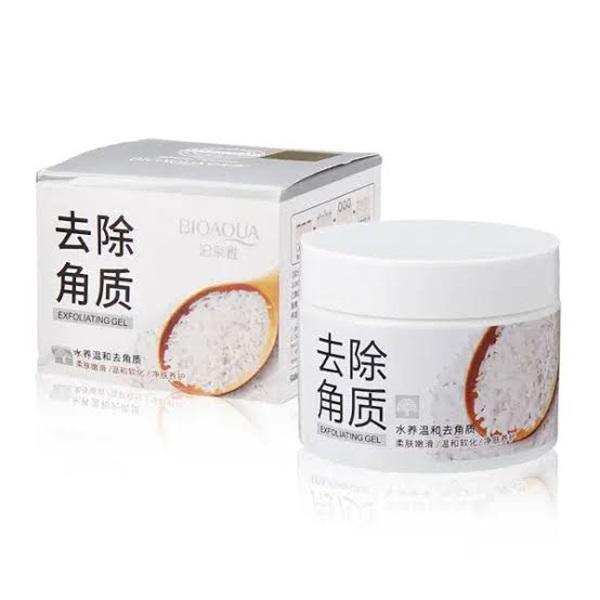 Gentle Rice Exfoliating Gel | Natural Dead Skin Remover | 50g Facial Creamfor Glowing Skin