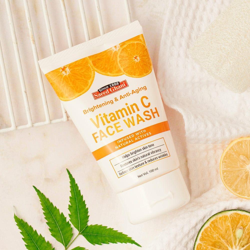 Vitamin C Brightening Face Wash - Glowing Skin Cleanser for Daily Use | 100ml
