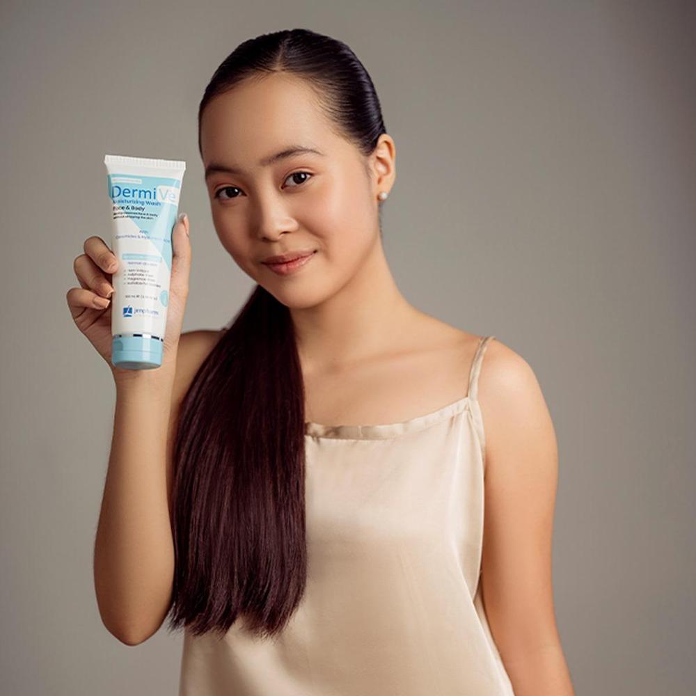 Jenpharm Dermive Moisturizing Face & Body Wash | 100ml