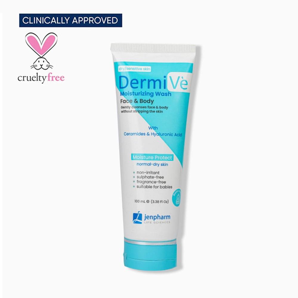 Jenpharm Dermive Moisturizing Face & Body Wash | 100ml