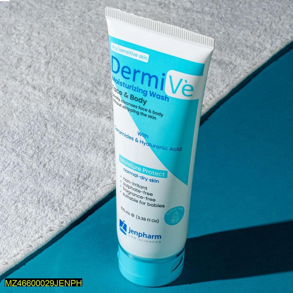 Jenpharm Dermive Moisturizing Face & Body Wash | 100ml
