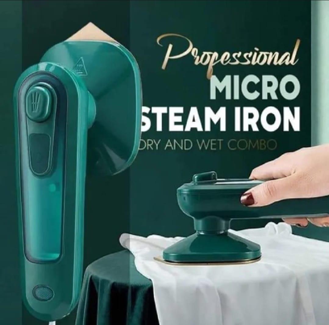 Travel-Ready Mini Steam Iron | Compact & Powerful Wrinkle Remover