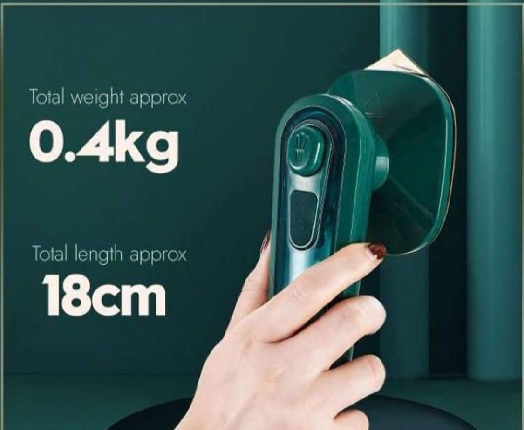 Travel-Ready Mini Steam Iron | Compact & Powerful Wrinkle Remover