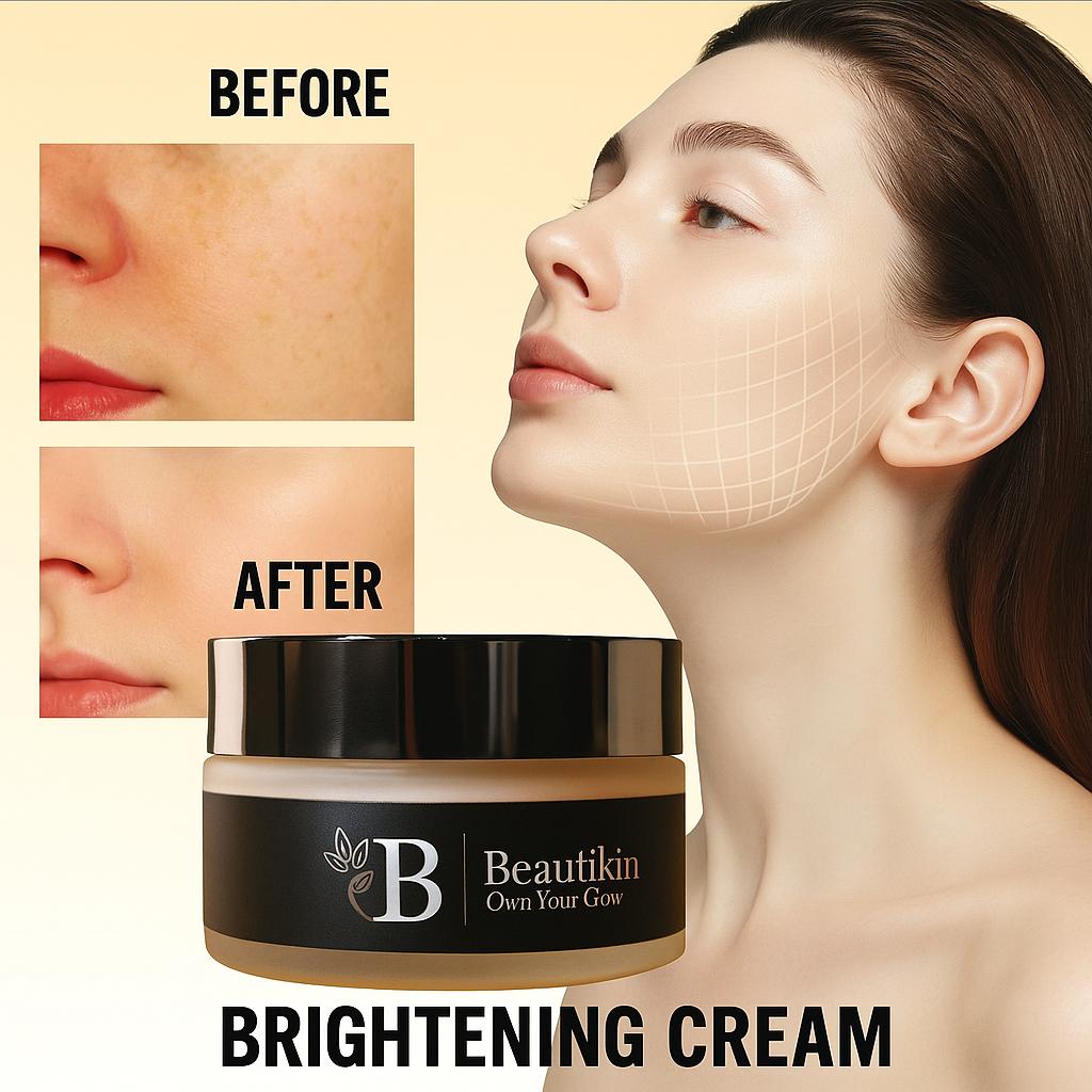 Premium Brightening Face Cream for Glowing Skin - Advanced Whitening Formula