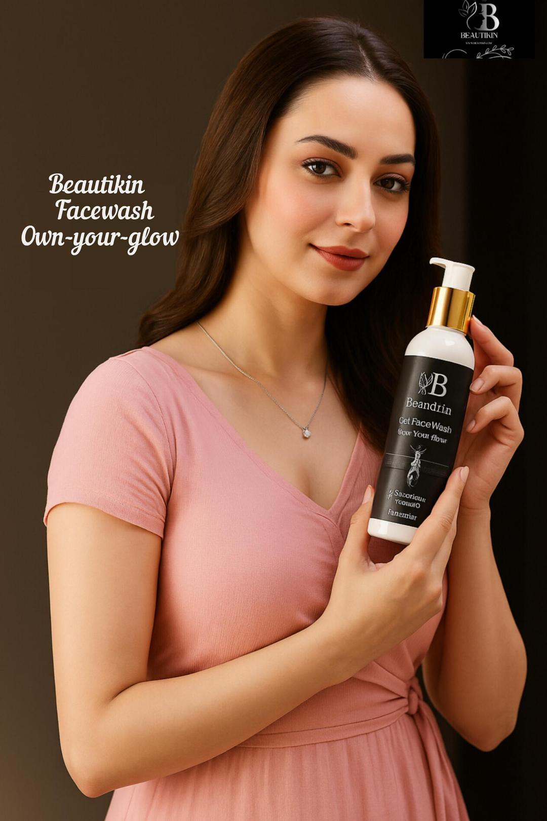 Beautikin Whitening & Brightening Gel Face Wash | For Radiant, Even-Toned Skin