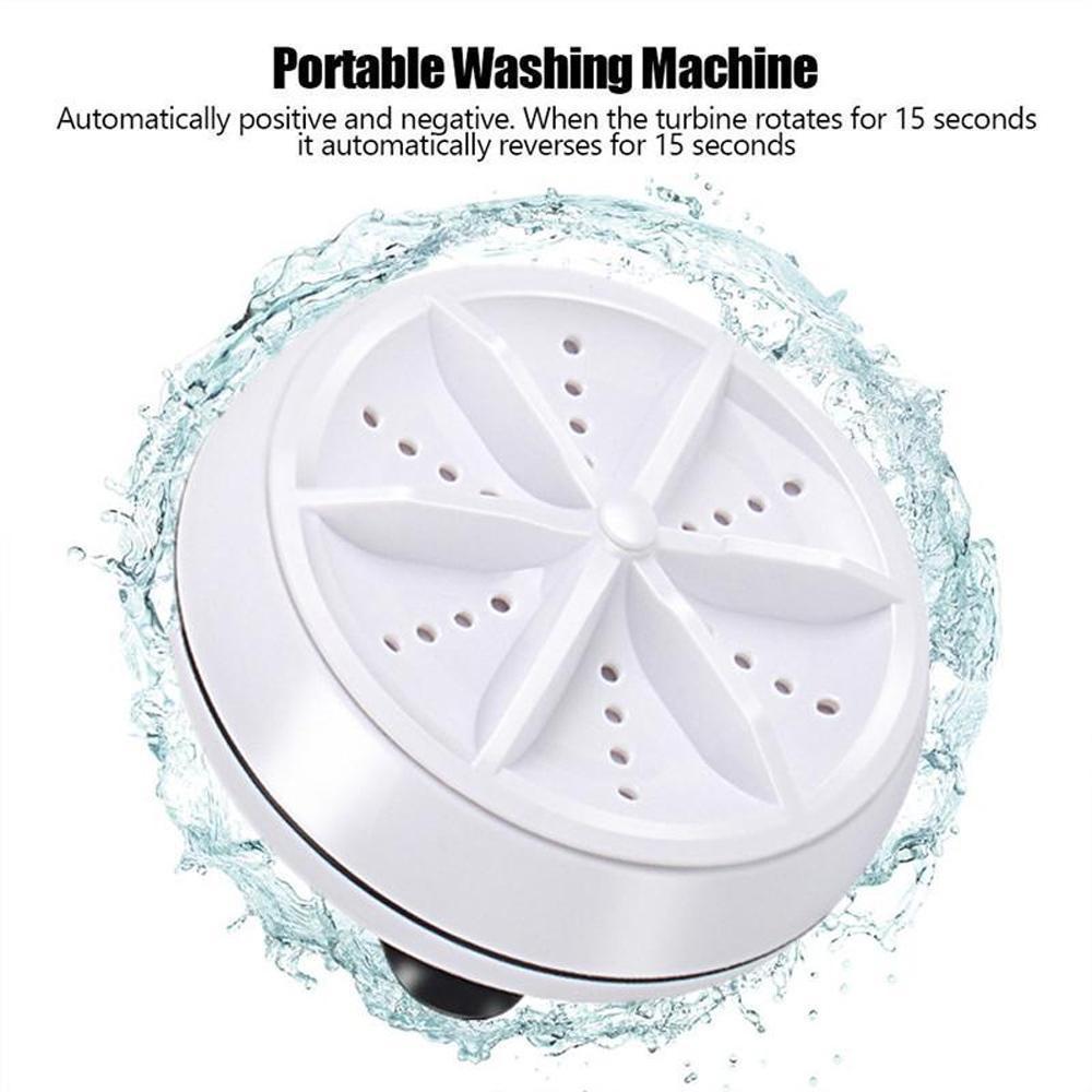 Foldable Portable Mini Washing Machine - 1 Pc - Convenient & Space-Saving Design