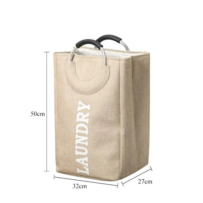 The MegaHold Laundry Bin with ComfortGrip Handles