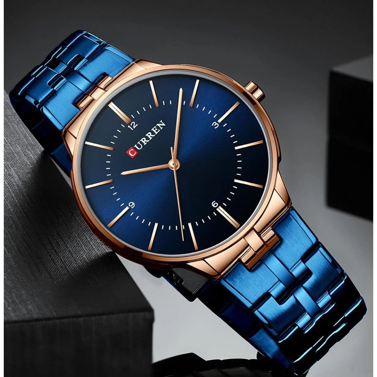 Couples Stainless Steel Watch