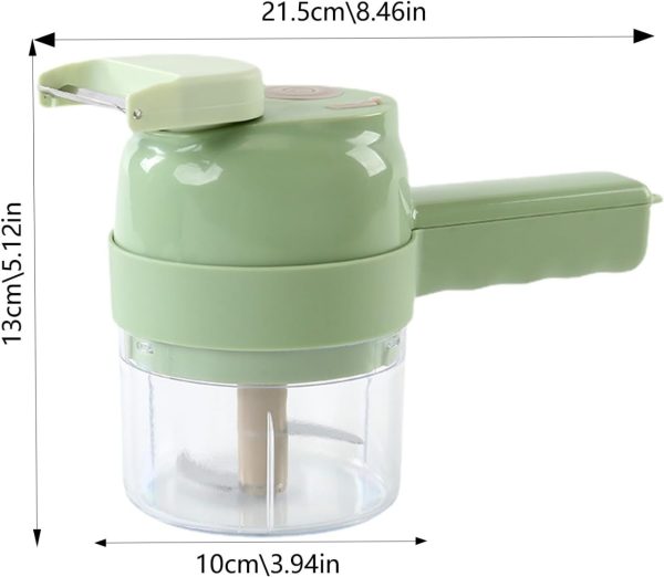 Portable Electric Food Chopper | Mini USB Rechargeable Processor