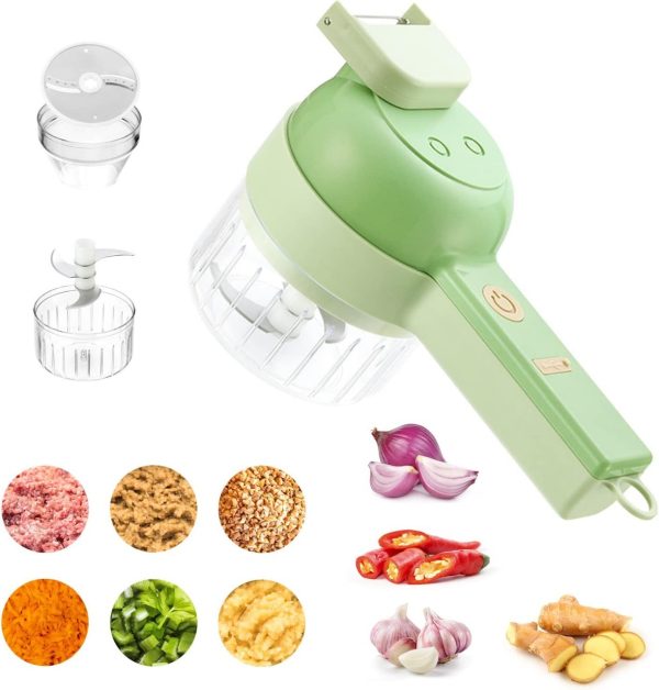 Portable Electric Food Chopper | Mini USB Rechargeable Processor