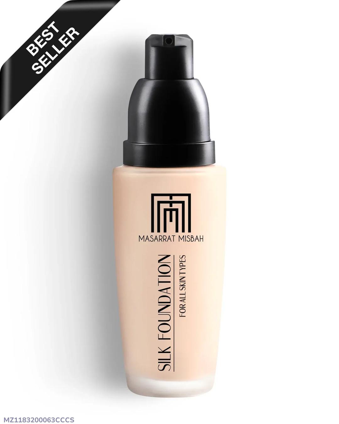 Long-Lasting Full Coverage Foundation - 24H Matte Finish Liquid Foundation