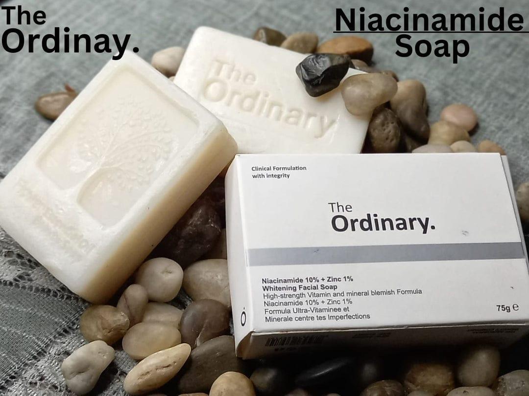Niacinamide Brightening Skincare Bundle - Facial Soap & Serum Set for Glowing Skin