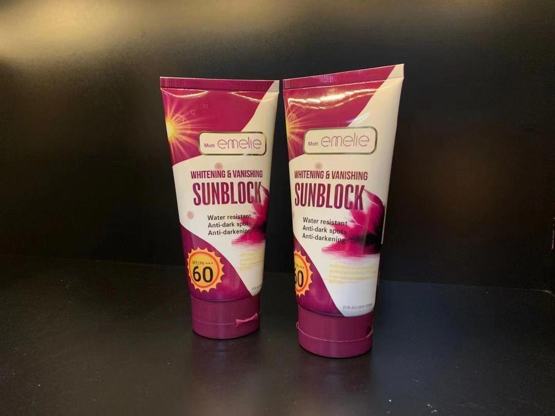 Emelie Sunblock SPF 60 - Whitening & Brightening Sun Protection Cream | 100ml