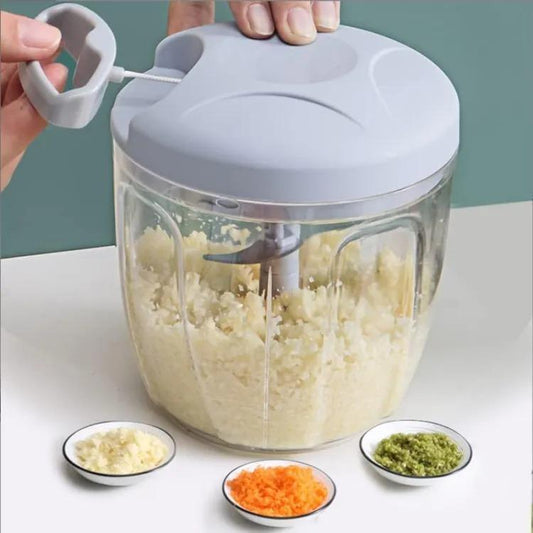900ml Manual Pull Chopper | For Vegetables, Nuts, and Salads