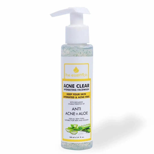 Acne Clear Hydrating Face Wash | Gentle Cleanser for Blemish-Prone Skin