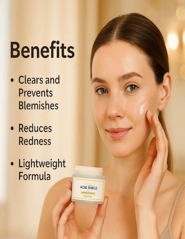 Clear Skin Hydrating Acne Shield Gel | 50ml Gentle Exfoliating Formula