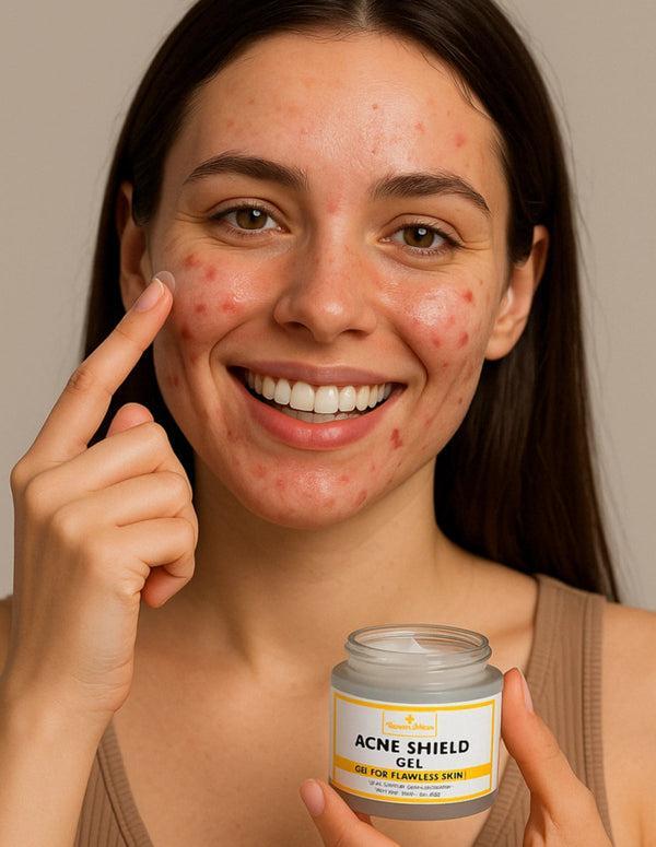 Clear Skin Hydrating Acne Shield Gel | 50ml Gentle Exfoliating Formula