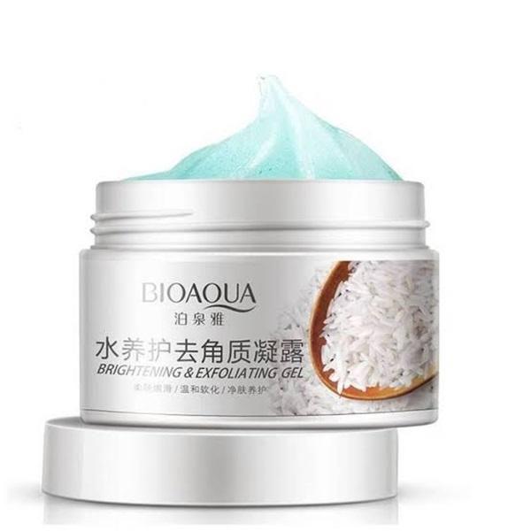 Gentle Rice Exfoliating Gel | Natural Dead Skin Remover | 50g Facial Creamfor Glowing Skin