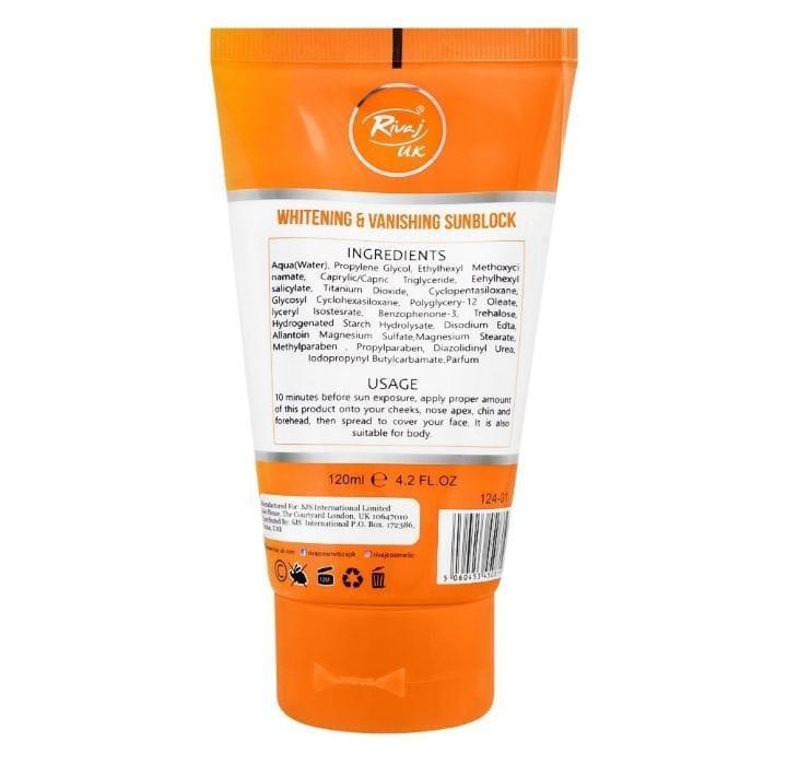Whitening Sunblock SPF 50+ - Anti-Dark Spot Protection Cream | 120ml