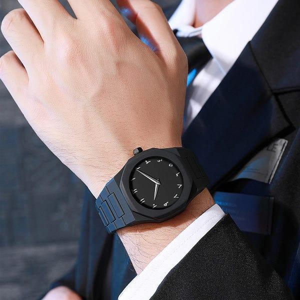 The Arabic Aura Numeral Carbon Fiber Watch