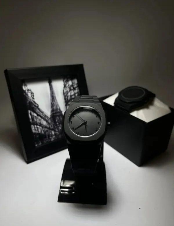 The Arabic Aura Numeral Carbon Fiber Watch
