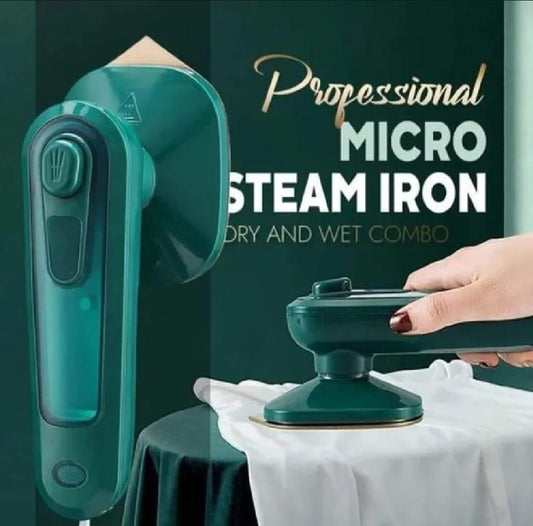 Travel-Ready Mini Steam Iron | Compact & Powerful Wrinkle Remover