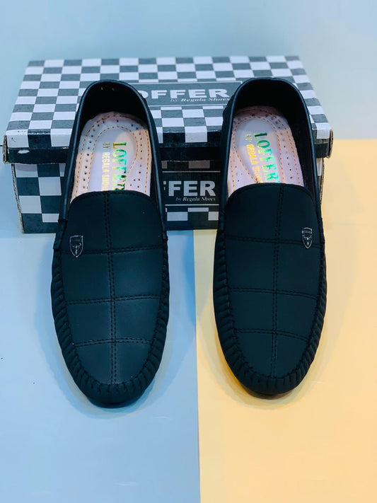 Classic Textured Loafers for Men | Casual & Semi-Formal Wear